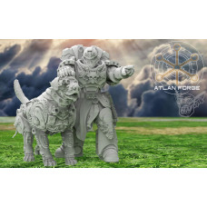 Space Marine With Hounds